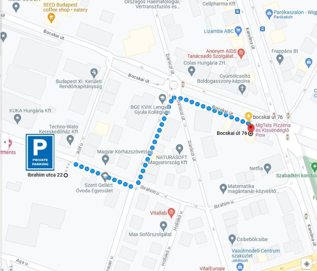 Mgtels Apartman - With Private Parking Budapest Eksteriør bilde